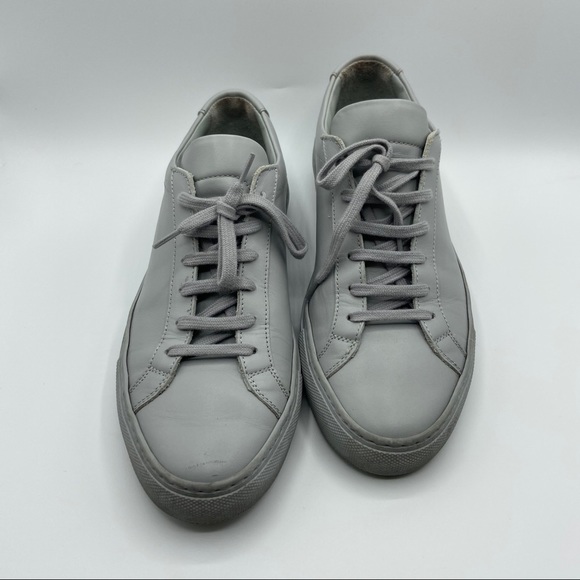 Woman by Common Projects Grey Achilles Sneaker 8 - Picture 2 of 10